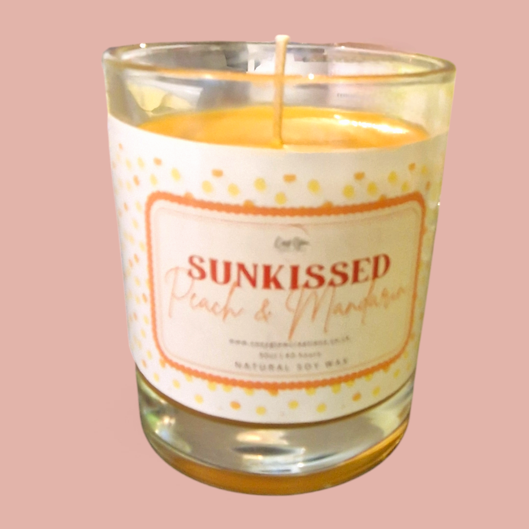 Sun-kissed Peach & Mandarin 30cl candle
