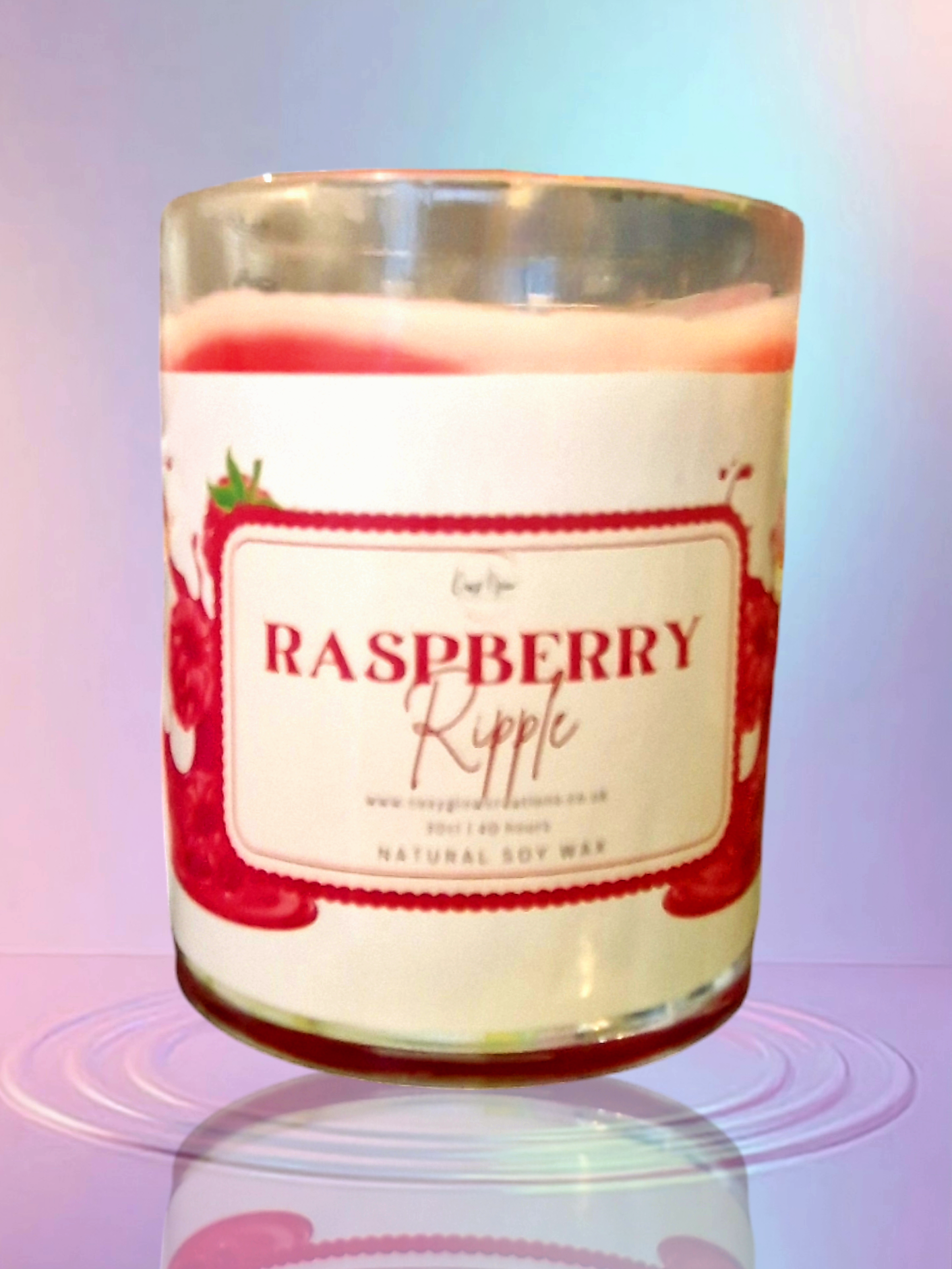 Raspberry Ripple Candle 30cl