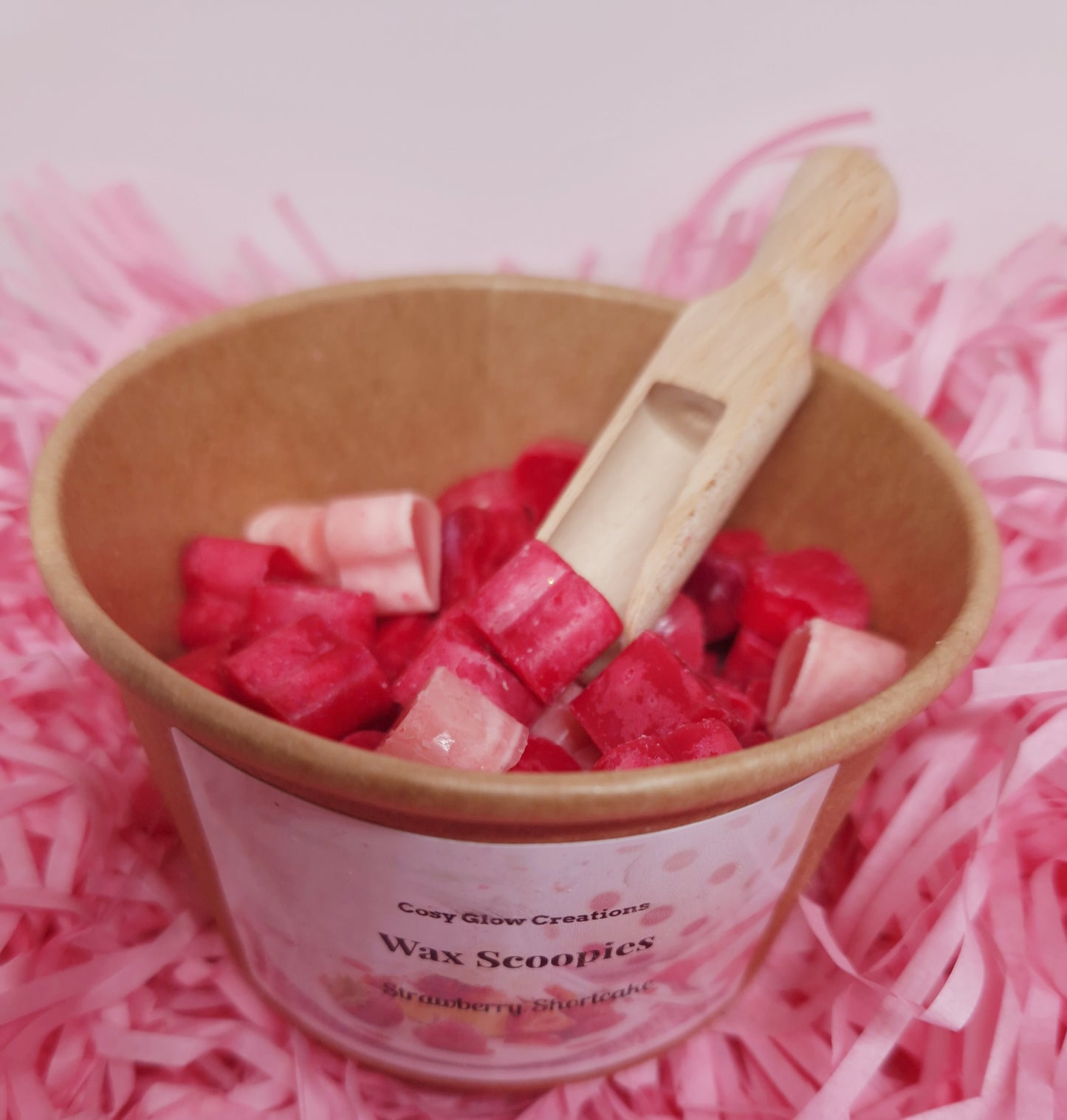 Wax Melt Scoopies 100g pot with scoop