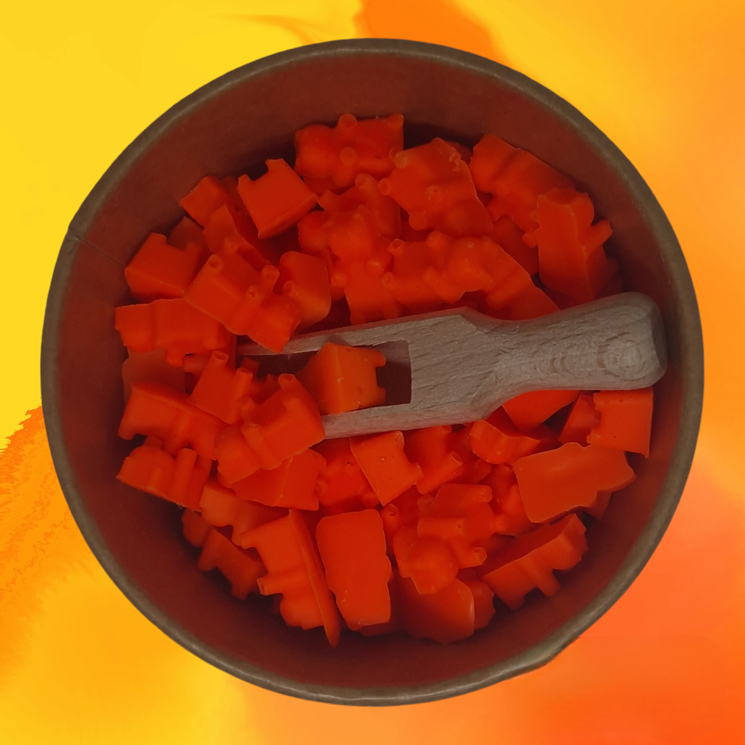 Wax Melt Scoopies 100g pot with scoop