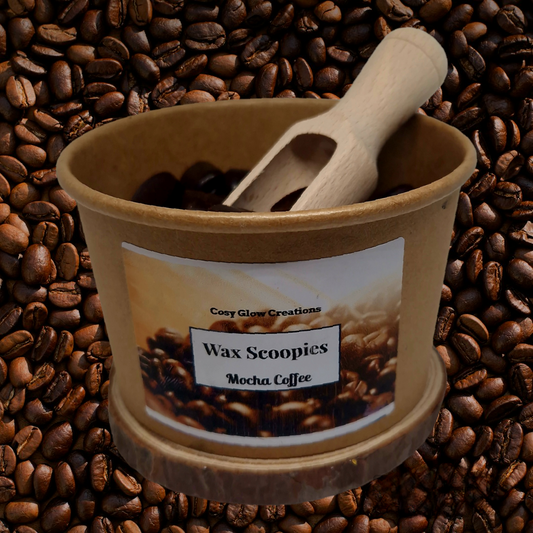 Wax Melt Scoopies 100g pot with scoop