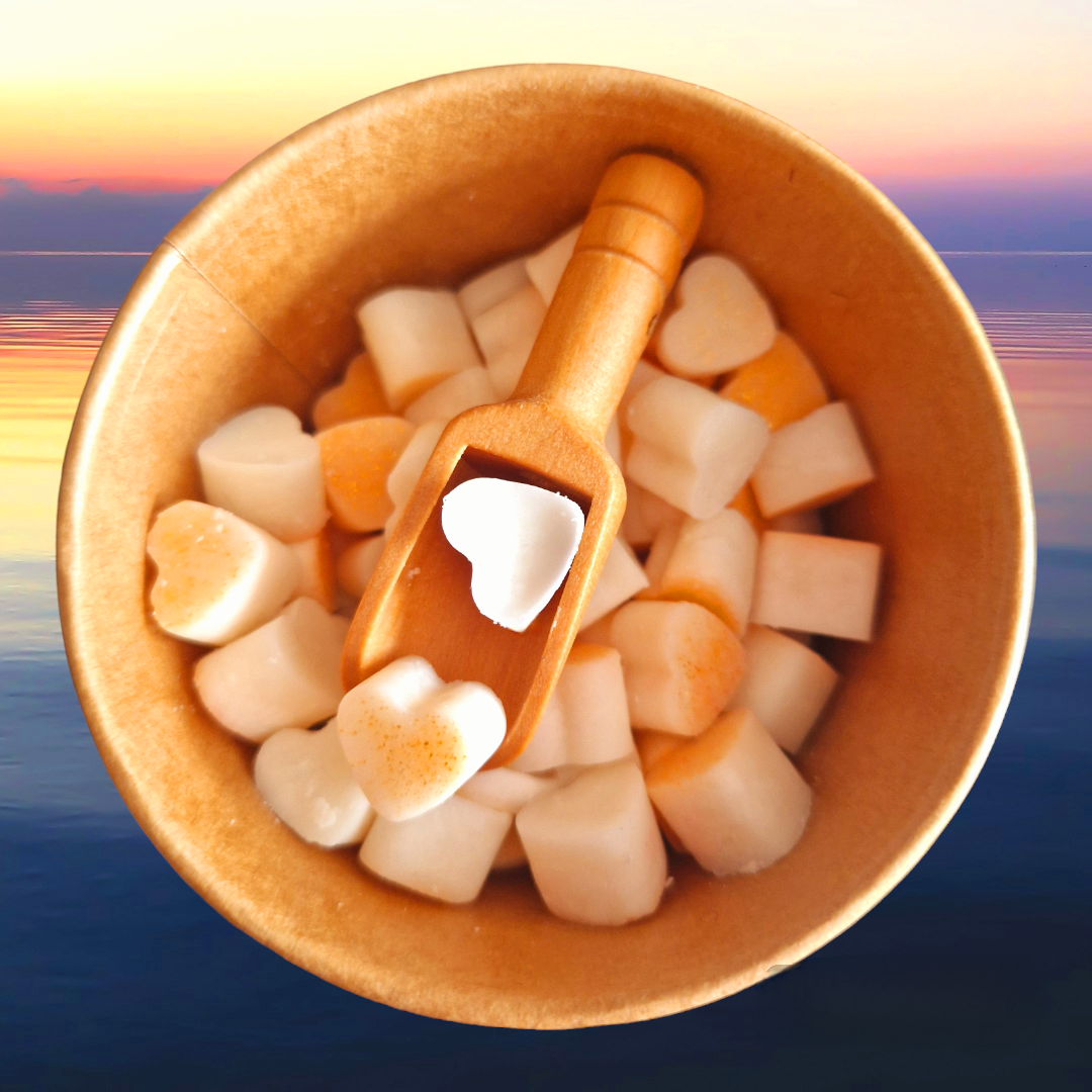 Mood Therapy Wax Scoopies Inner Peace 100g with wooden scoop