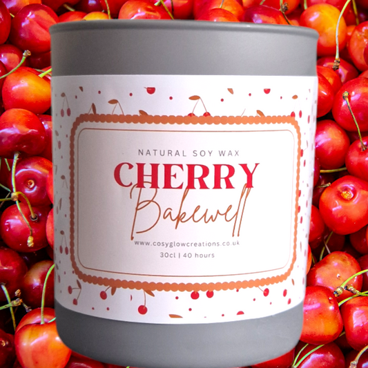 Cherry Bakewell Soy Candle 30cl