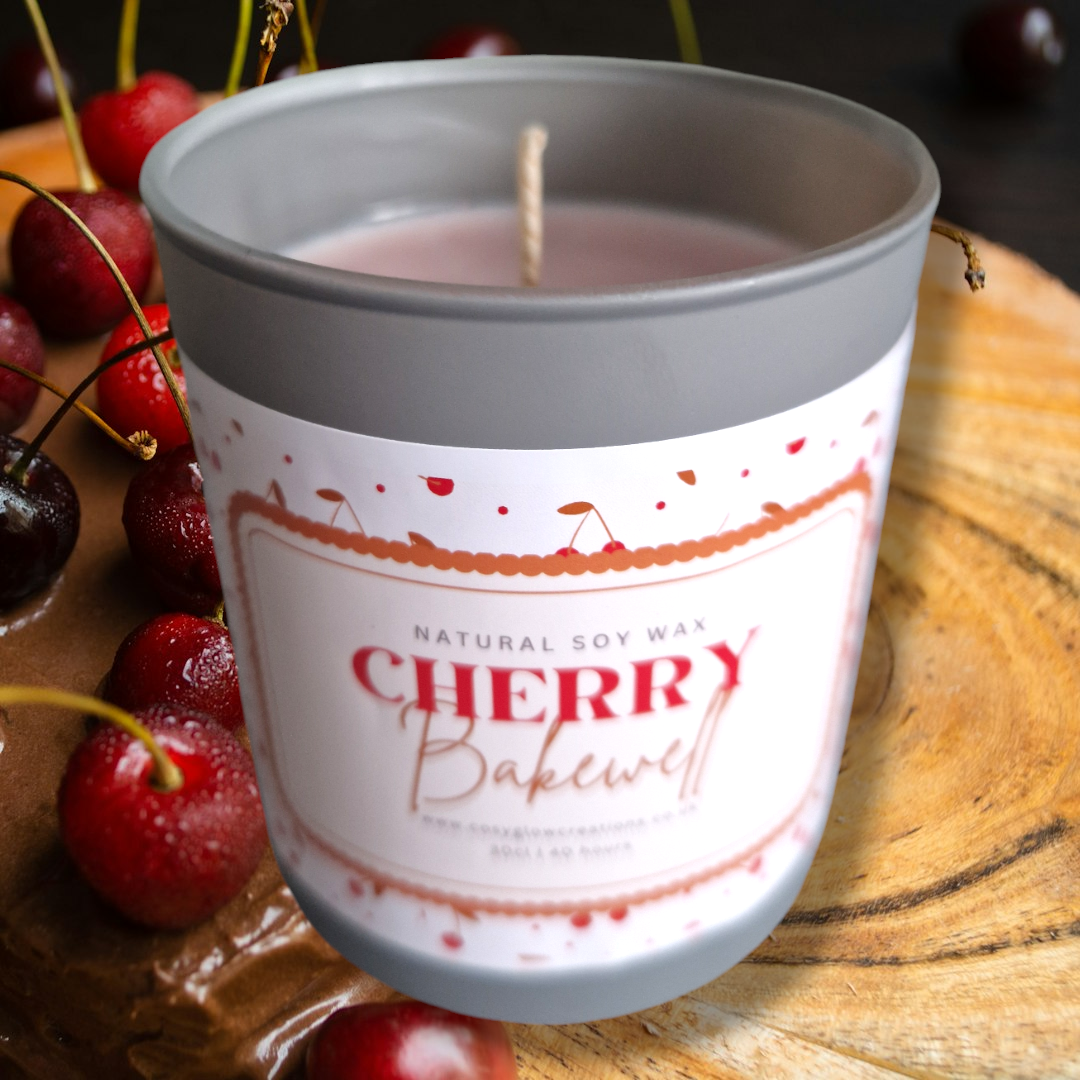 Cherry Bakewell Soy Candle 30cl