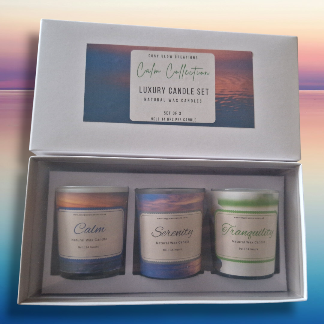 Calm Collection Luxury Candle Gift Set