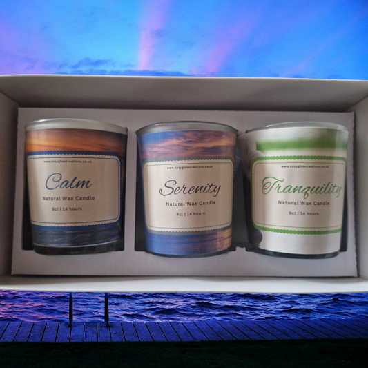 Calm Collection Luxury Candle Gift Set