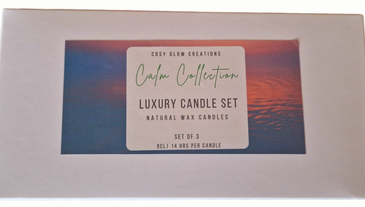 Calm Collection Luxury Candle Gift Set