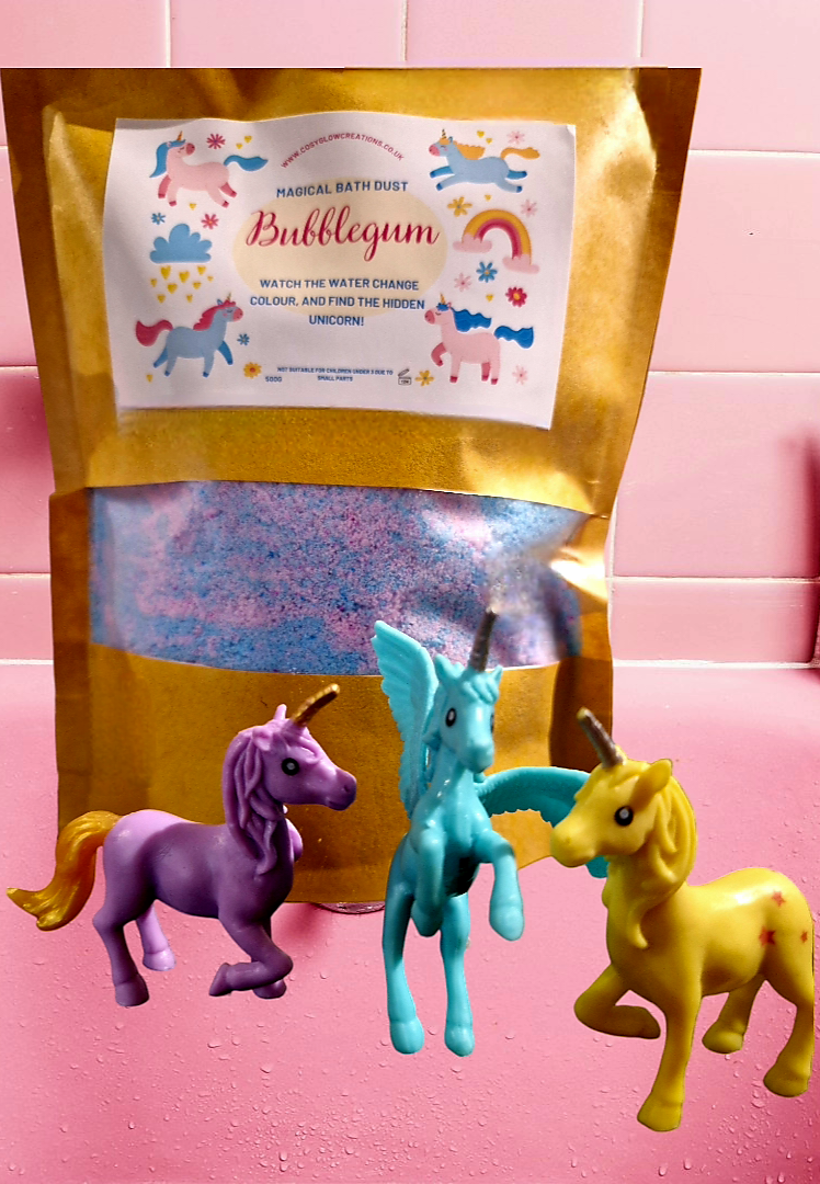 Magical Bath Dust 500g bag with toy
