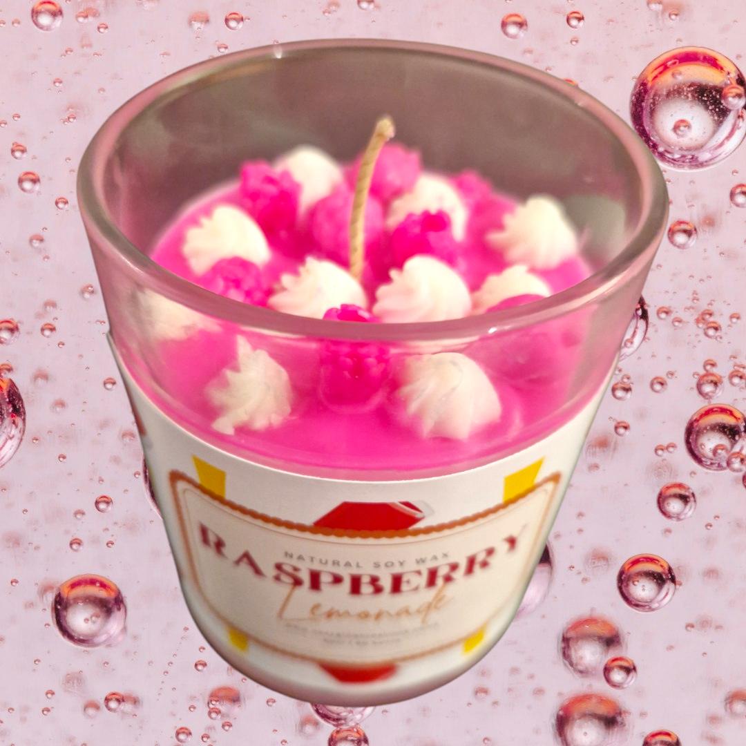 Raspberry Lemonade Soy Candle 30cl