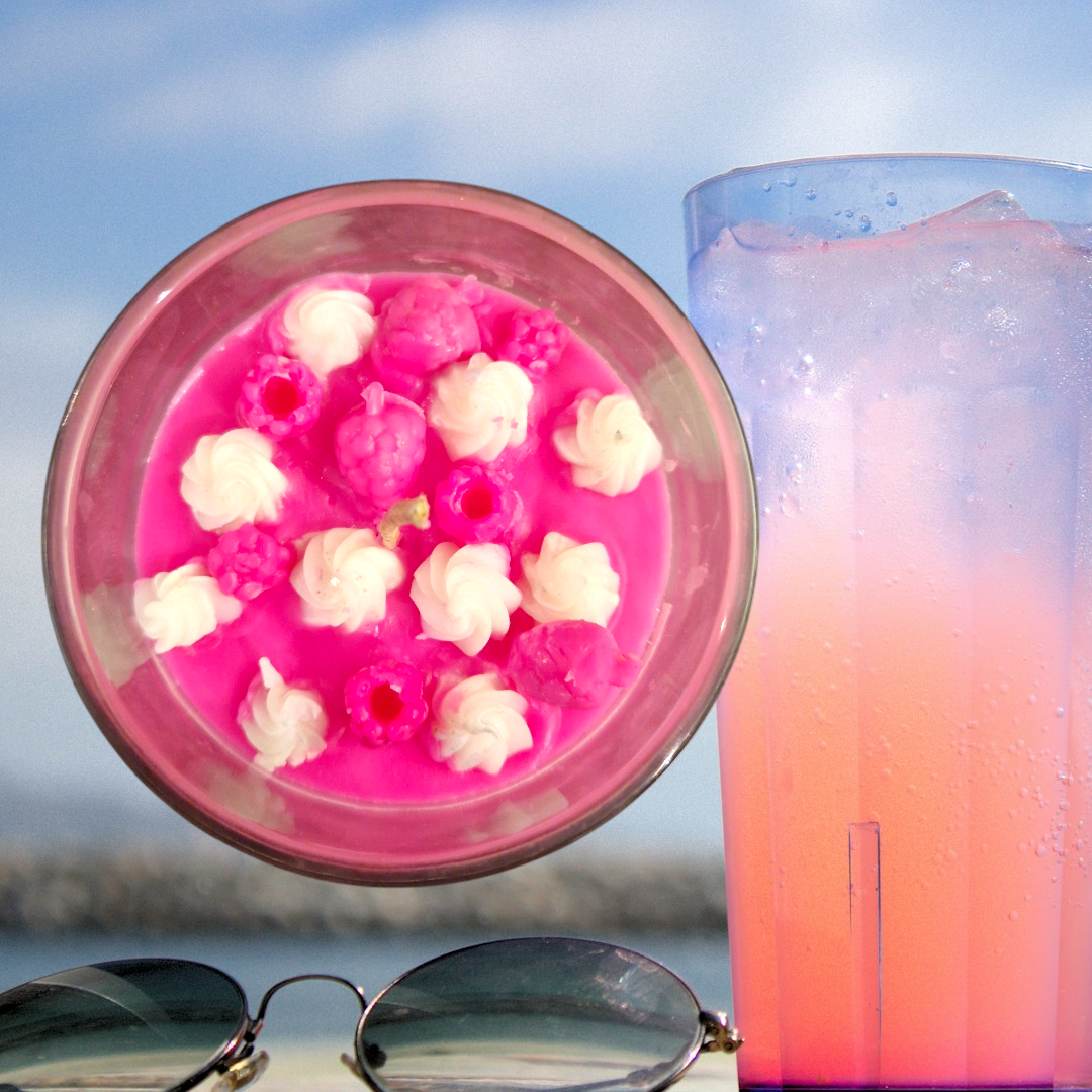 Raspberry Lemonade Soy Candle 30cl