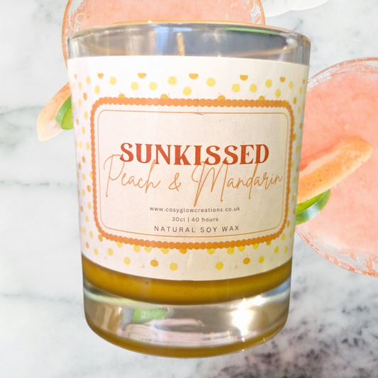 Sun-kissed Peach & Mandarin 30cl candle