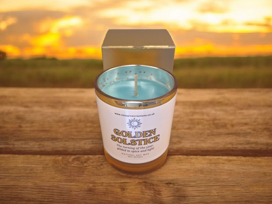Golden Solstice Limited Edition Winter Candle