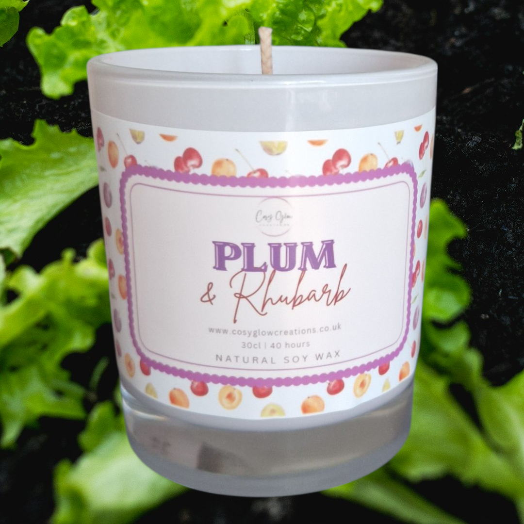 Plum & Rhubarb Candle 30cl