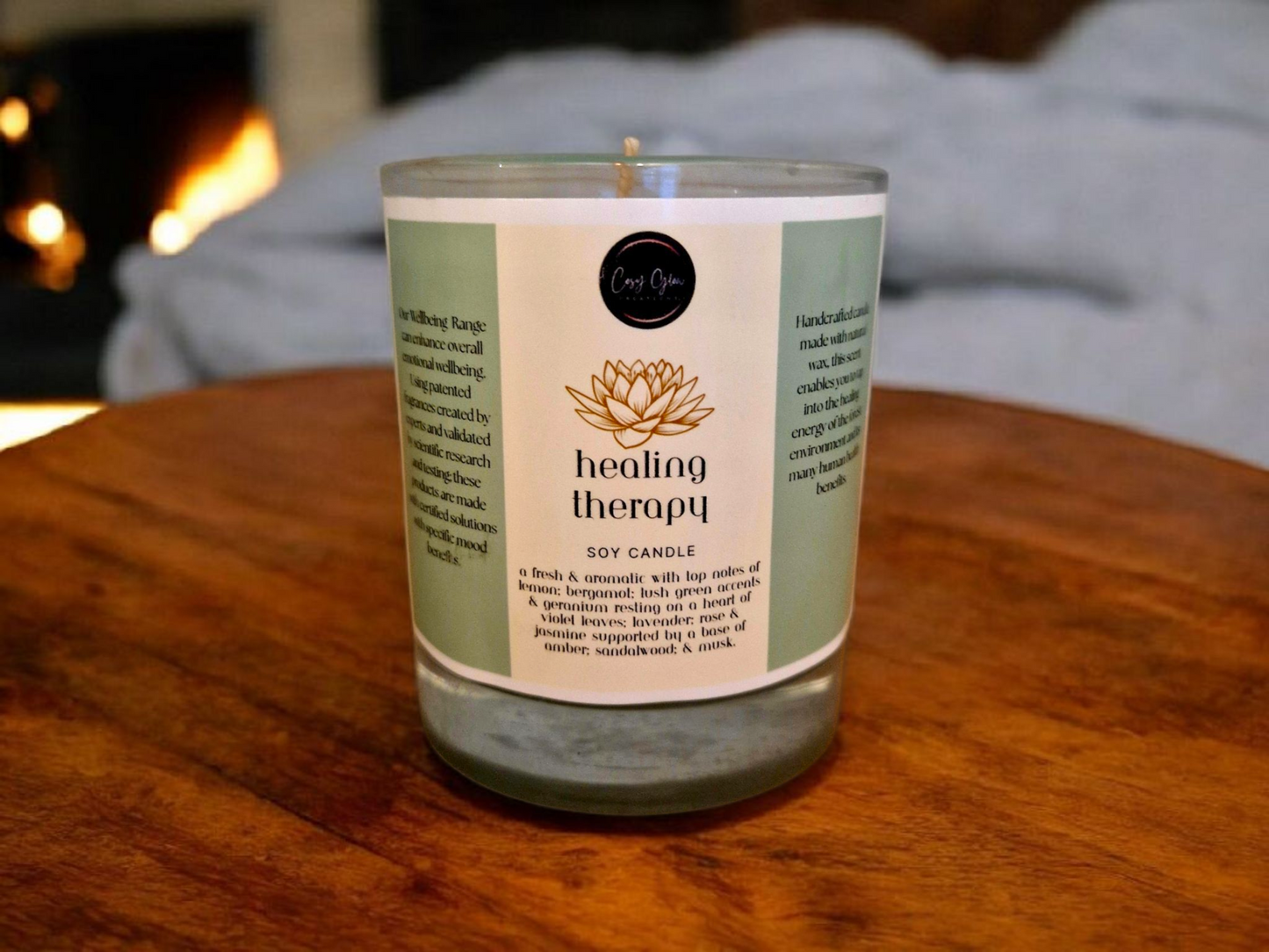 Sleep Therapy and Healing Therapy Soy Calming Candles 30cl