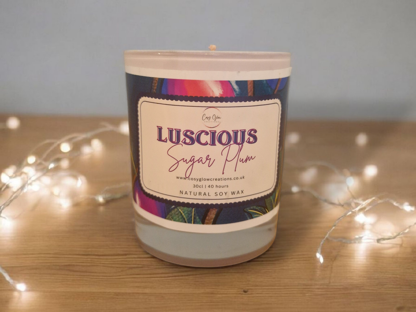Luscious Sugar Plum Candle 30cl