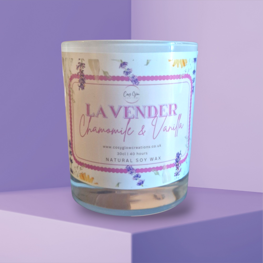 Lavender, Chamomile & Vanilla Candle 30cl
