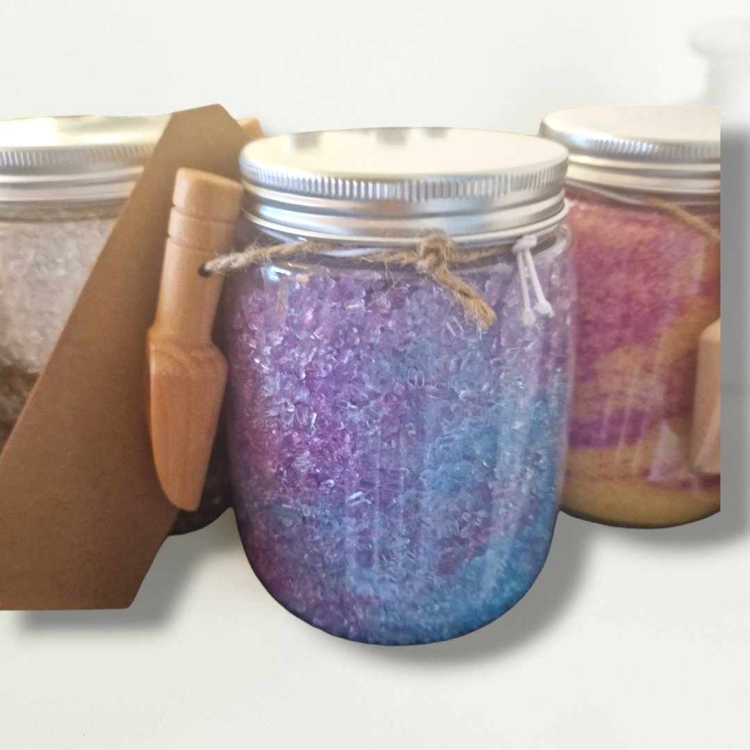 Luxury Scented Soaking Salts 500g Jar