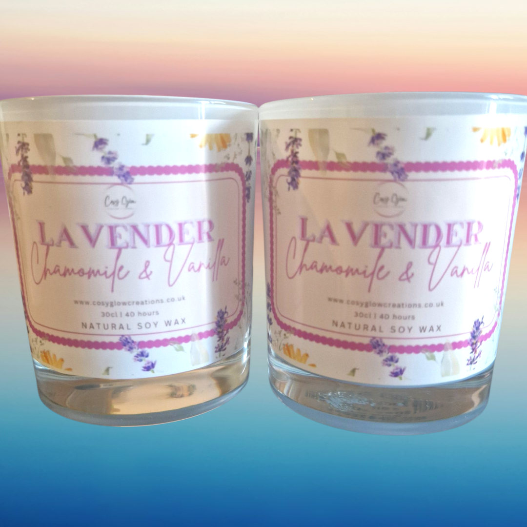 Lavender, Chamomile & Vanilla Candle 30cl