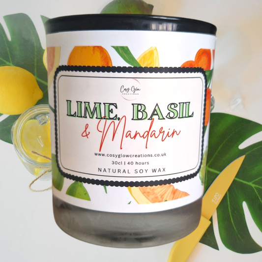 Lime, Basil & Mandarin Candle 30cl